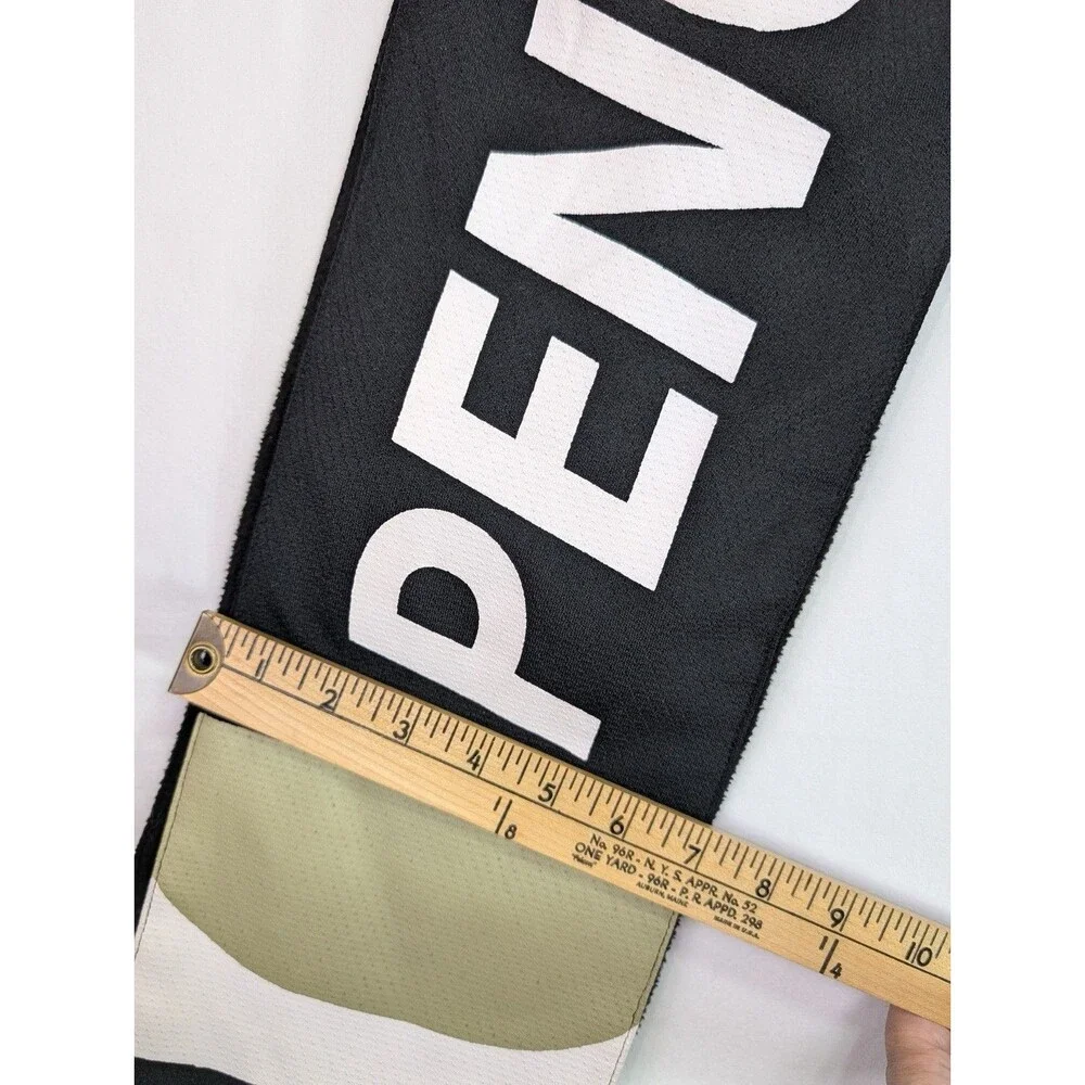 Pro-FANity Pittsburgh Penguins NHL Scarf Black Gold Zipper Pocket